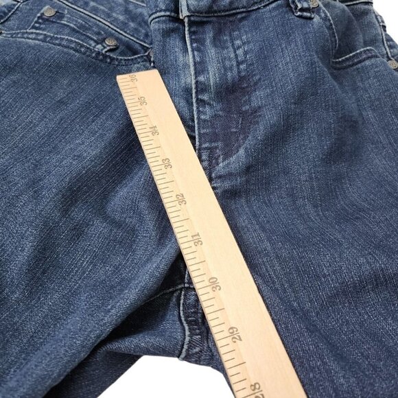 Prana Jeans Womens 29 Kayla Skinny Dark Wash Organic Cotton Mid‎ Rise Stretch - Picture 12 of 12